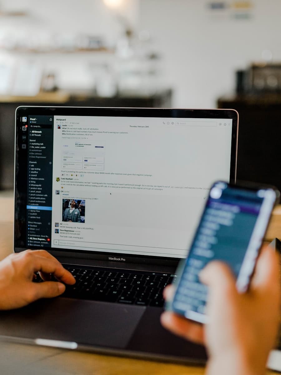 Digital banking on a phone